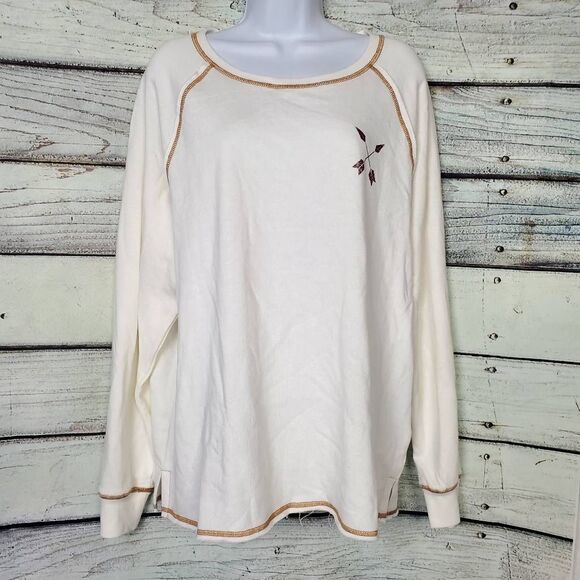 Maurices Women’s Adventure Graphic Long Sleeve Sweatshirt Top Size XXL NWT - Picture 1 of 8